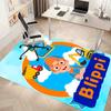 Blippi Printed Absorbent Washable Carpet, Non-Slip Bathroom Mats, Kitchen Rugs, Yoga Mat,Living Room Entrance, Camping Picnic Rugs