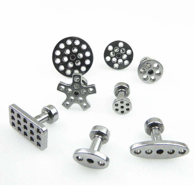 8 Size with 8pcs Auto PDR Tool Kit Aluminum Glue Puller Tabs for Car Dent Paintless Repair Dent Removal Hand Tools Sucti