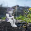 Funny Gone Fishing Boy Garden Statue Decor Creative Fisherman Garden Yard Lawn Resin Decoration Outdoor Figurine Home Ornaments
