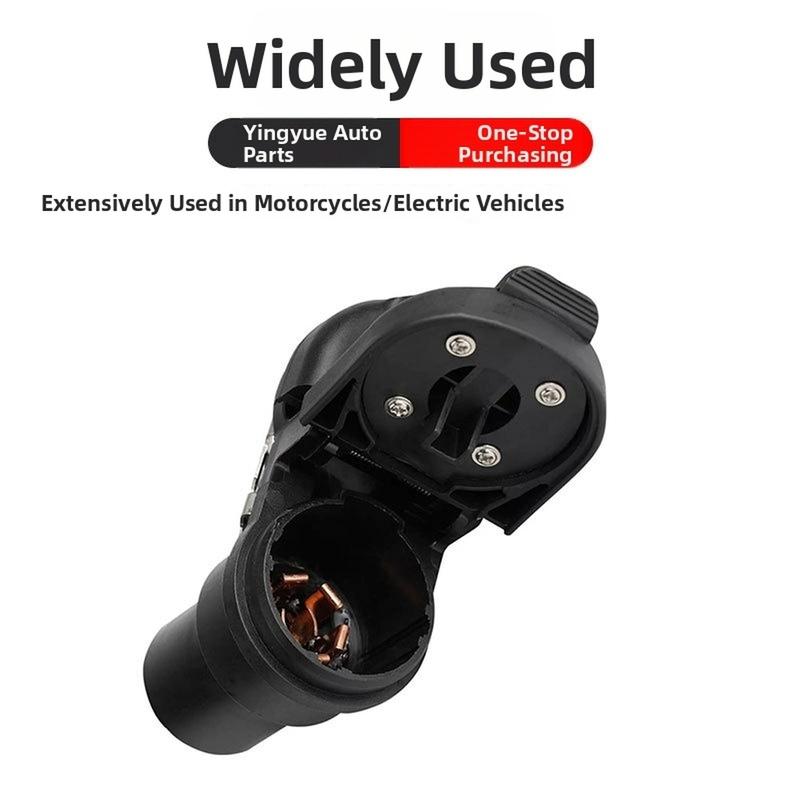 Rear Bumper Trailer Hitch Connector Adapter Socket FU5Z-14489-A 76 Inch For Ram 1500 2500 3500 For Ford F-150 F-250 F-350