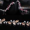Korean Fashion 18K White Gold Plated Zircon Bracelet for Women