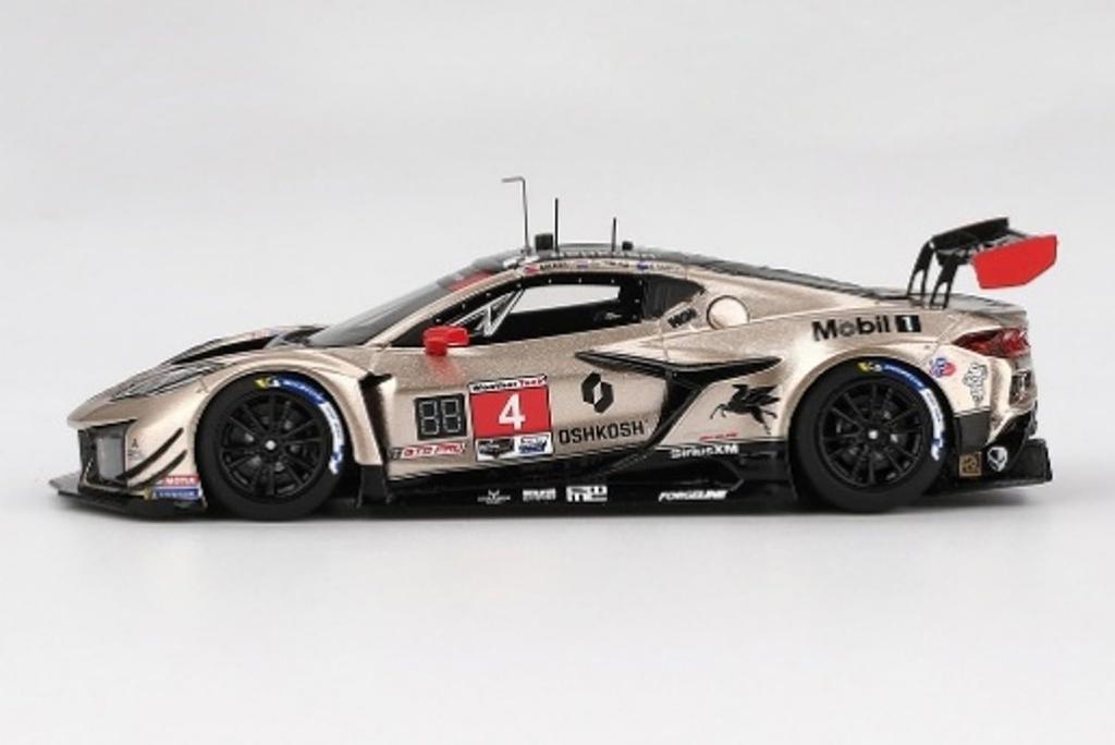 Sunrich TSM MODEL Scale Model Chevrolet Corvette Z06 IMSA 12 Hours of Sebring 2024 Corvette Racing by Pratt Miller Motorsports Finished Product