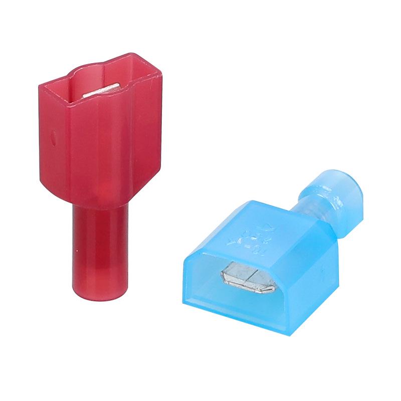 KT Nylon Male Fully Insulated Blade Terminal MDFN/A1.25/2/5.5-250 Cold Crimp Connector