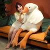 Big Goose Plush Toy Goose Hug Goose Soft Toy Home Decro Birthday Gift Stuffed Animal Toy for Kids Goose Plush Sleeping Hug Doll