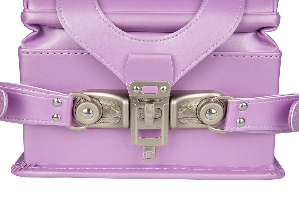 FancyLuLu Exclusive School Reinforced Direct from the with Transparent Large Fits A4 Embroidered Automatic School Gift [Amazon Brand] Girls' Backpack,