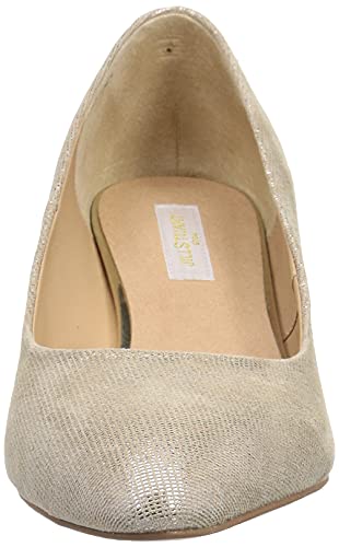 JILL STUART SHOE Women's Almond Toe Pumps, Size 6437 GD, Size 23.5 cm, E