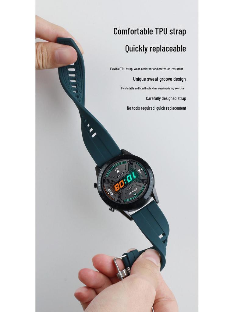 I9 Smartwatch: Heart Rate, Blood Pressure & Oxygen Monitor, Camera Control, Waterproof, Bluetooth Calling, Perfect for Business & Swimming