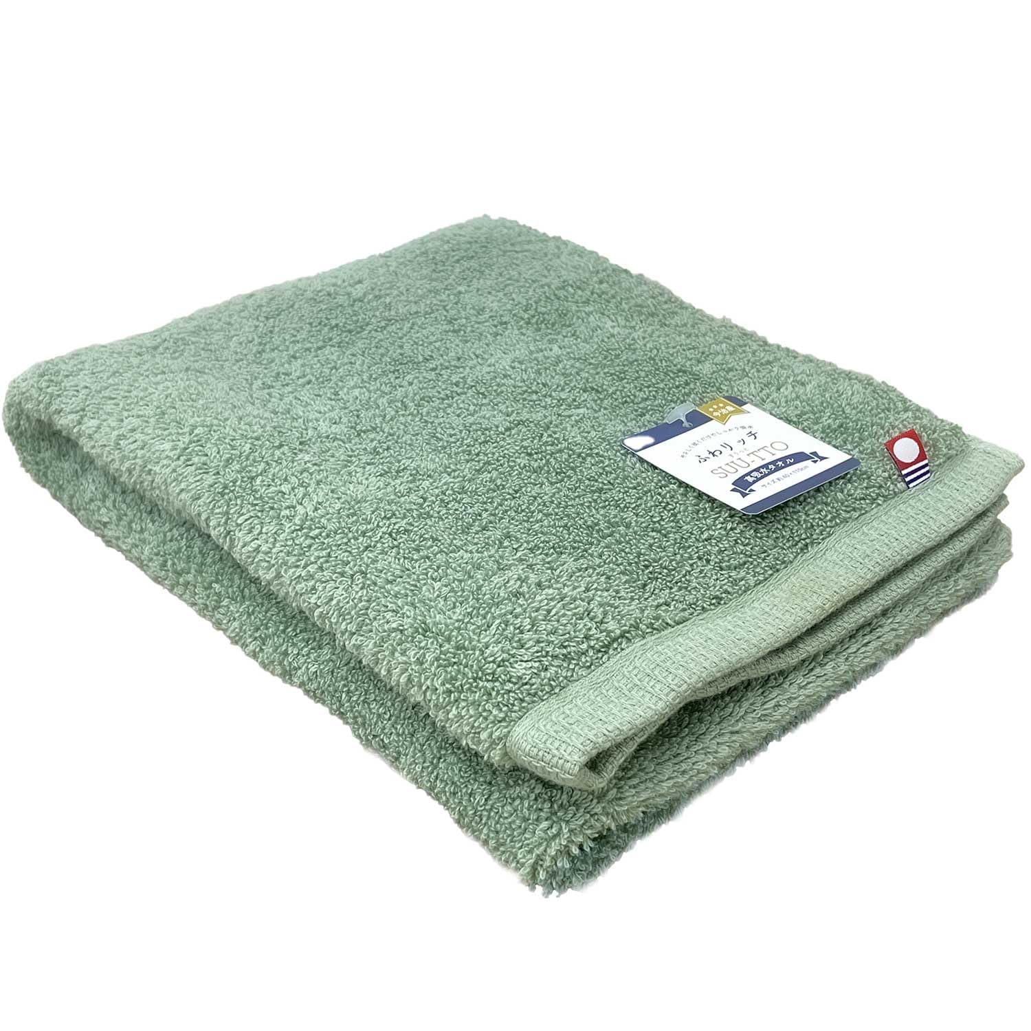 

Бренд полотенец Имабари Fuwa Rich Suuto Мини-полотенце для ванны 40 x 110 см Оливково-зеленый Супер Хлопок ЗЕРО 100%