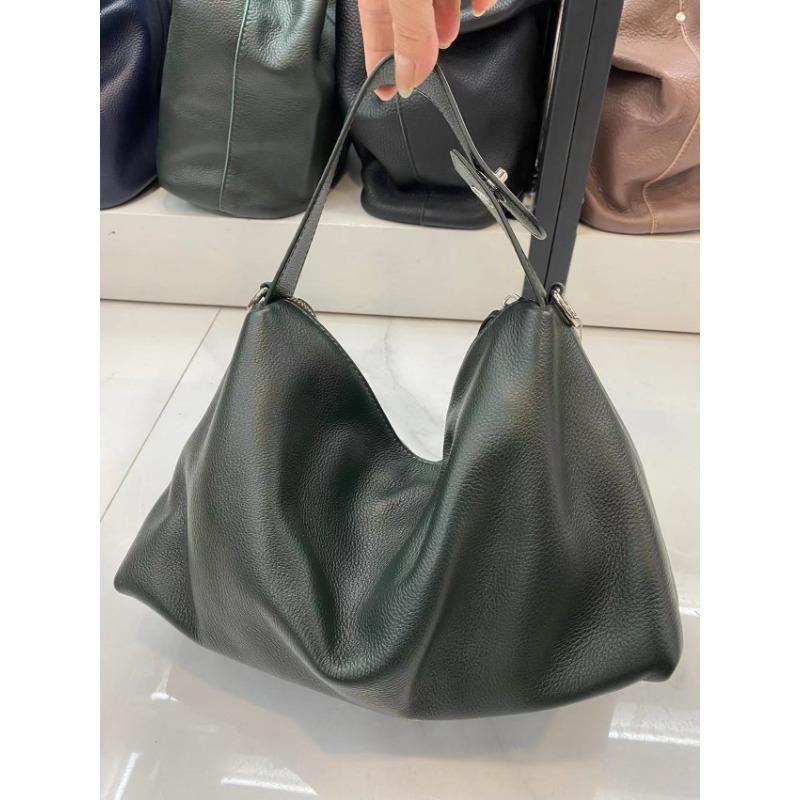 Cowhide Women's Shoulder Crossbody Large Capacity Bag Soft Leather