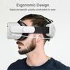 SBSGV Oculus Meta/Quest 2 Head Strap with Battery Pack, Adjustable Elite Strap 5000mAh Fast Charging Extend 3hrs in VR Playtime, Quest 2 Head Elite St