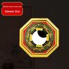 Gold Edge Compass Bagua Mirror for Door/Window Hanging