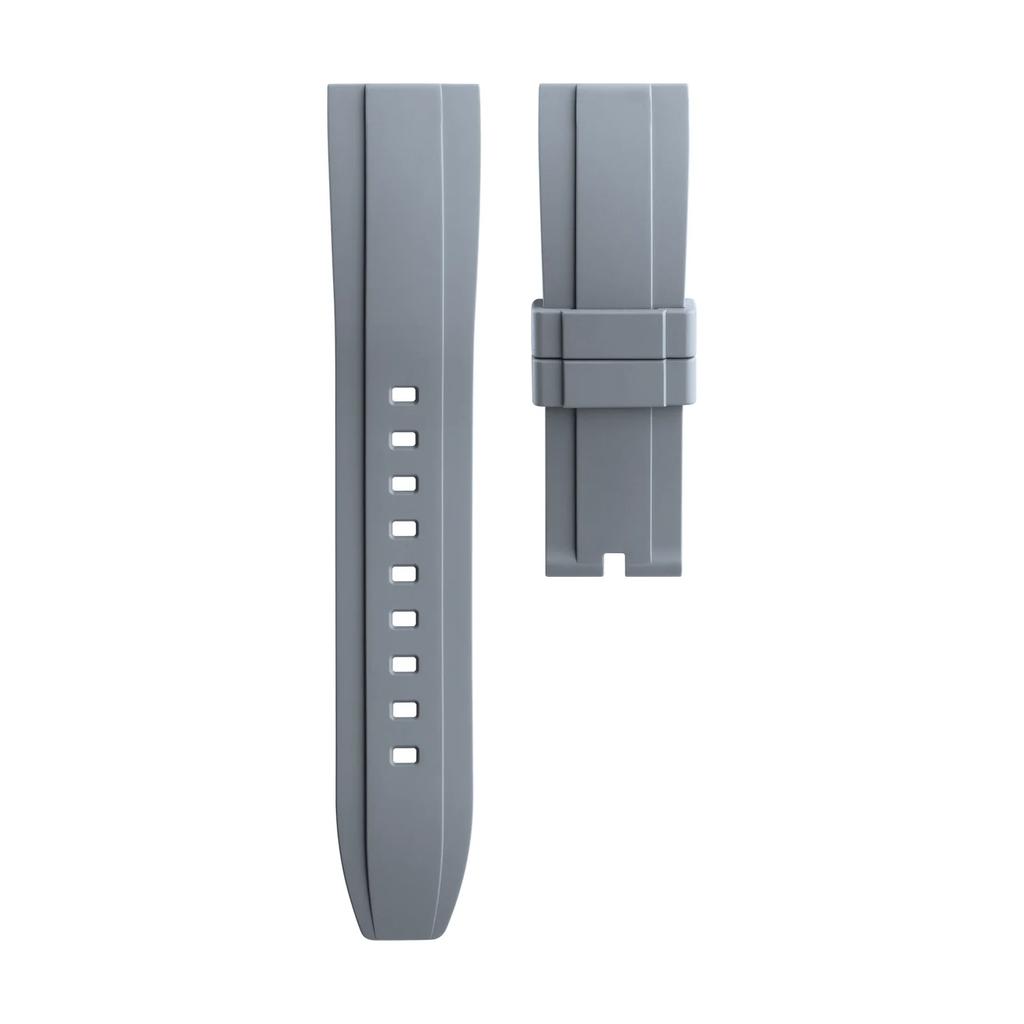 18/19/20/21/22/23/24mm Quick Release Fluororubber FKM Rubber Strap Smartwatch Men Women Wristband Universal Bracelet Accessories