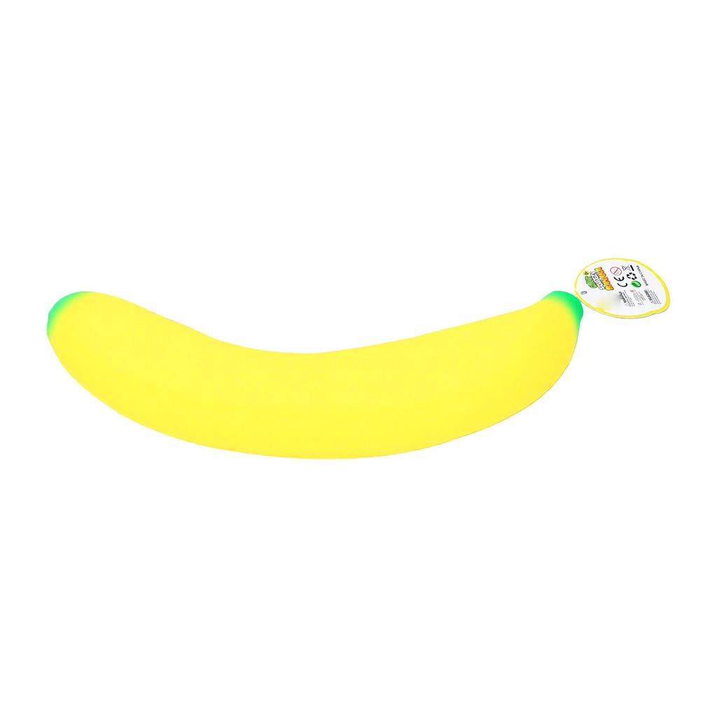 40cm Big Banana Slow Rising Toy Simulation Banana Soft Plush Stress Reliever for Adults Office Home Party Decor