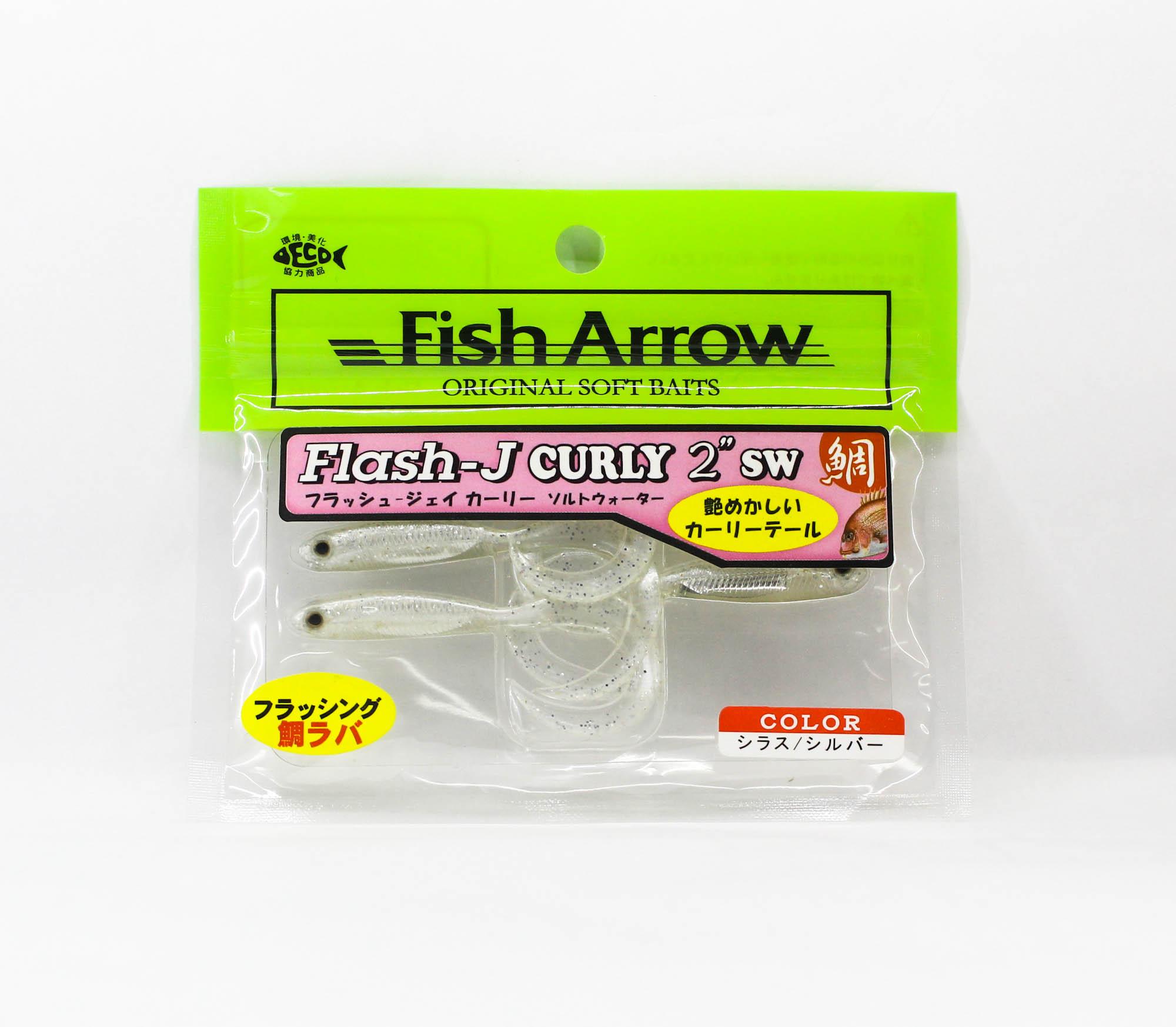 

Мягкая приманка Fish Arrow Flash J Curly SW 2 дюйма, 5 шт. в упаковке #100 (2572)