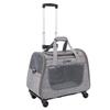 Large Capacity Foldable Rolling Pet Carrier - Portable Cat Suitcase