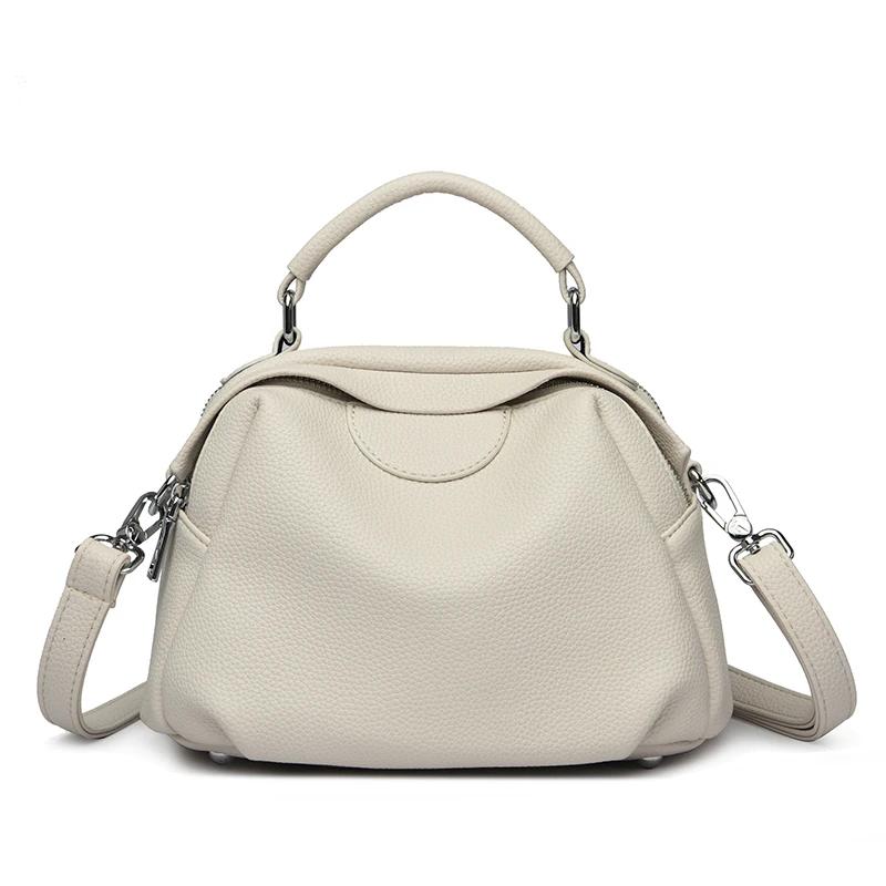 High Quality Soft Leather Tote Bag Fashion Women Shoulder Messenger Bag Large Capacity Wear-resistant Bag Luxury Handbag