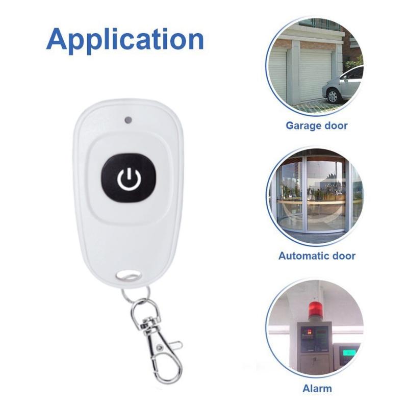 433Mhz RF Wireless Remote Control 1 2 3 Buttons 1527 Learning Code Transmitter for Garage Door Controller for Light/Fan/Motor/Garage Door Opener