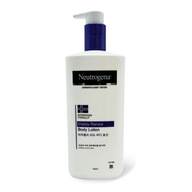 Neutrogena FSDMBJMR Skin Moisturizing Elasticity Care Renew Body Lotion 450ml 450ml