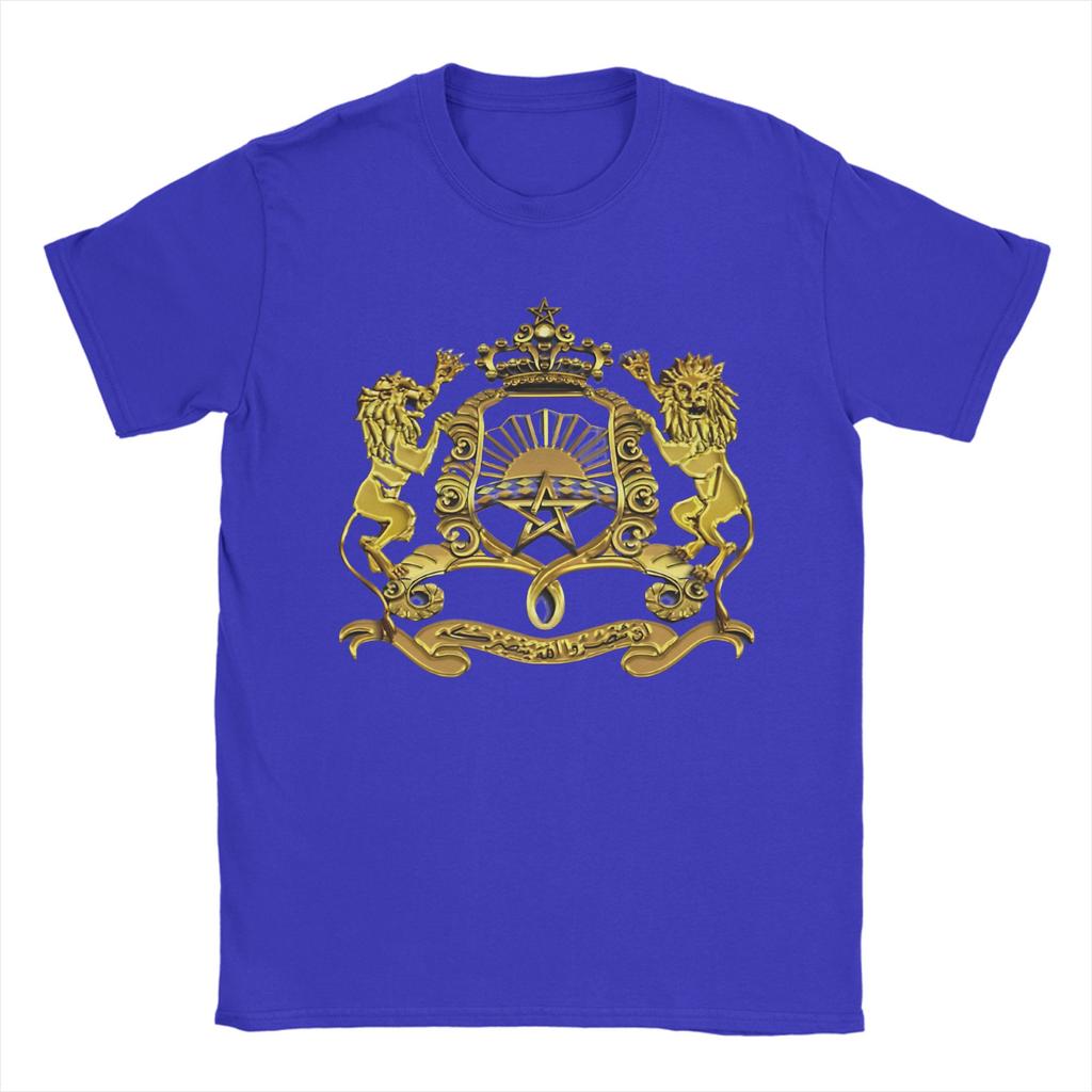 Streetwear TShirt Summer Kingdom Of Morocco  Novelty TShirts  Cotton Tshirt for Men Y2K Casual Print Short Sleeve Tees