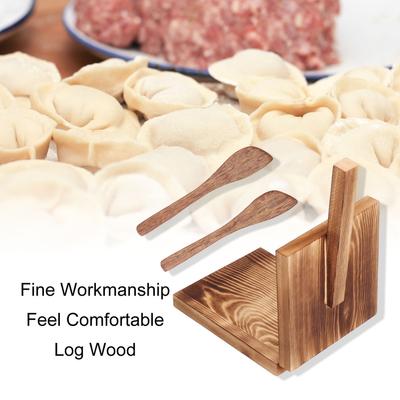 Strumento per Pressare l'Impasto Fabbrica di Ravioli Pressa per Tortillas Legno Multifunzione Manico in Legno Antiscivolo Lavorazione Raffinata Strumento per Pressare l'Impasto