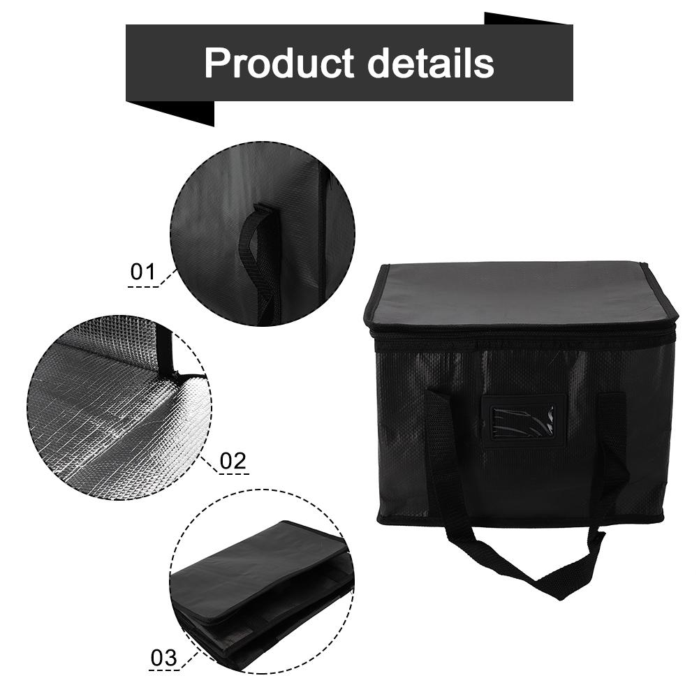 Meal Delivery Bag Replacement Thermal Warm Cold Bag 16L/28L/50L