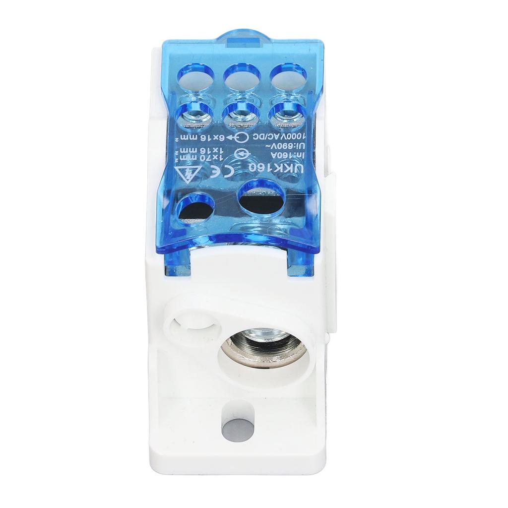 UKK160 Klemmenblockkasten DIN-Schienenmontage Einpoliger Elektroverteilerkasten