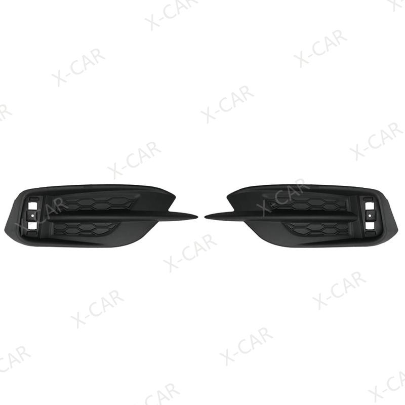 For Honda Civic 2016 2017 2018    Rear Bumper Reflector Light Foglamp Cover Frame