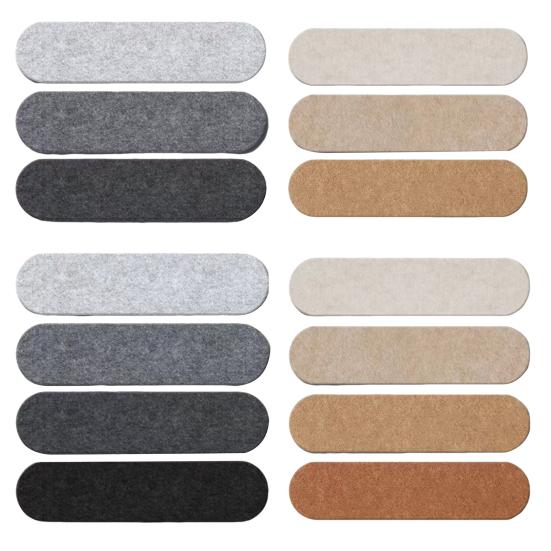 Felt Pin Board Strips Bulletin Board Home Office Wall Decor Self Adhesive Cork Board with Pins for Notes Photos Schedules