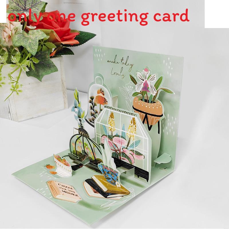 Mothers Day 3d Popup Card With Envelope For Teachers And Loved Ones