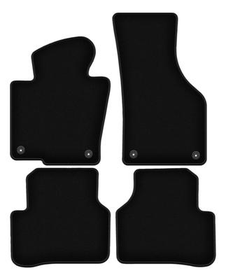 Tapis de sol BASIC en velours noir pour: Volkswagen Passat B6 berline, break, variant (2005-2010)