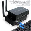 1080P 200M Kabelloser HDMI KVM Extender USB KVM Kabelloser Extender Audio Video Sender und Empfänger Unterstützt Maus und Tastatur