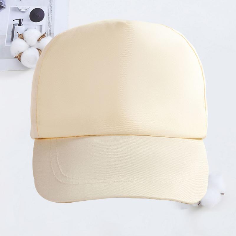 Volunteer Printing Travel Cap Duck Tongue Children's Cotton Mesh Cap Student Cap