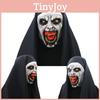 Terrifying Nun Horror Mask Cosplay Valak Scary Latex Full Face With Headscarf
