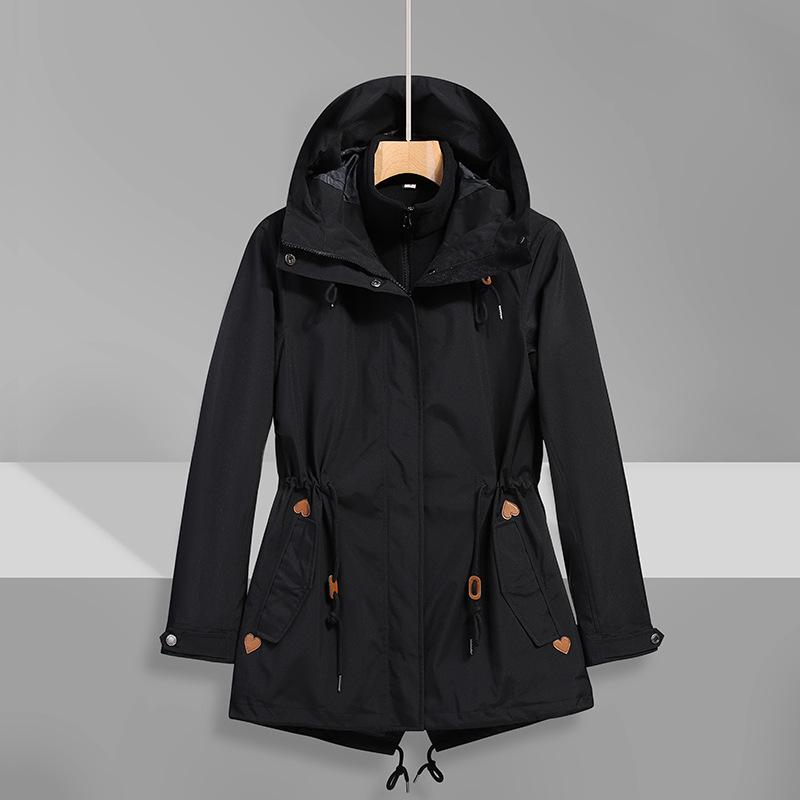 Women's 2023 Trendy Three-in-One Fleece Windbreaker for Tibet