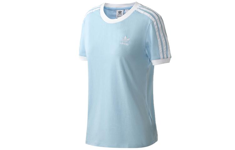

Adidas Originals Set in Sleeve T Shirt Women s Blue FM3322 30