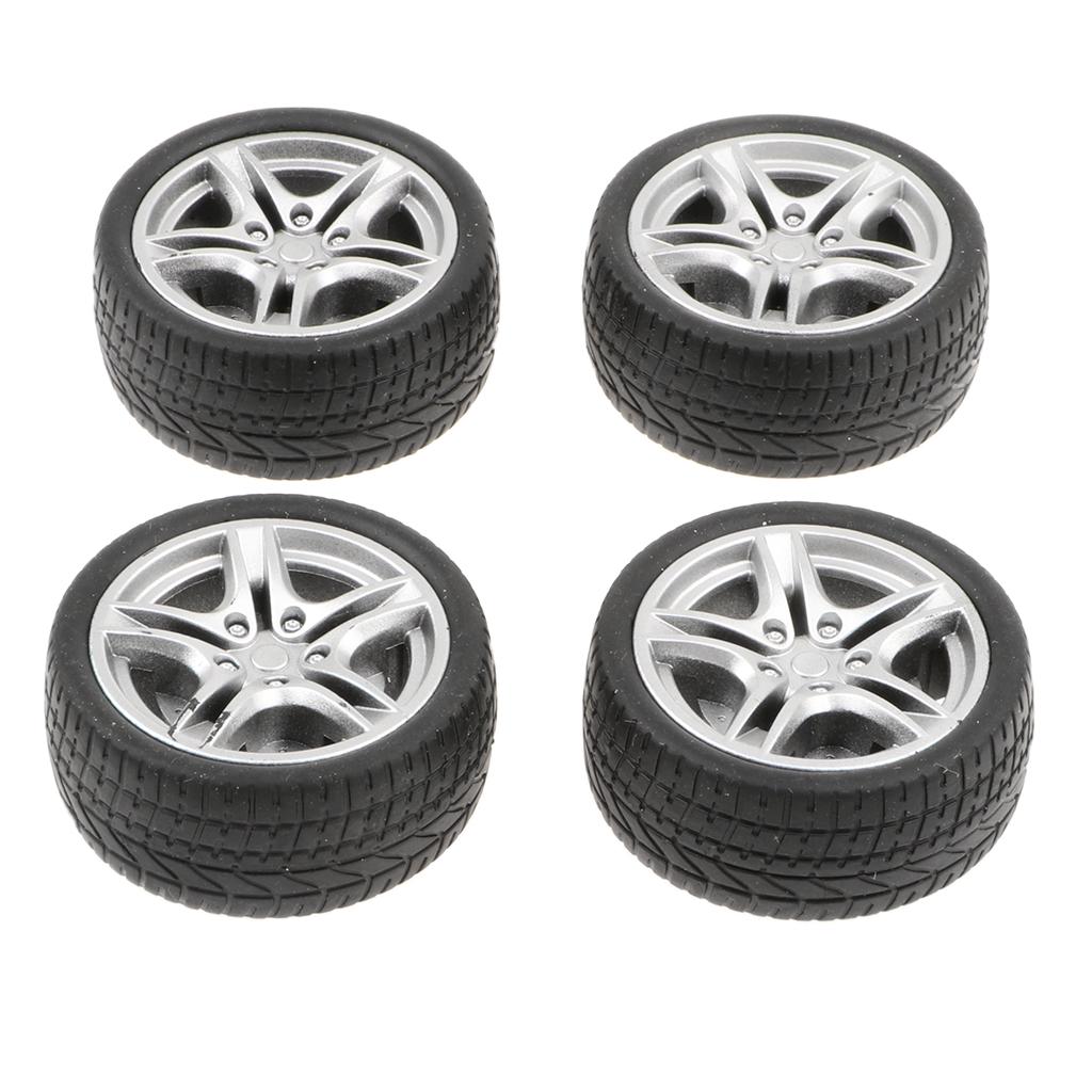 Wheel Set Onroad "20 Spoke / Slick" Black 1:10 (4 Pcs) - The Best Place For RC Cars In The UK - Foto 6