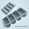 Plastic Silverware Holder with 4 Sections for Home Organization Four Compartments Kitchen Tool Organiser
