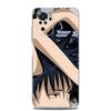 Transparent Phone Case For Xiaomi Redmi Note 10 11 Pro 9S 9 8 7 8T 9C 9A 8A K40 Pro Soft Silicone Cover Sukuna Jujutsu Kaisen