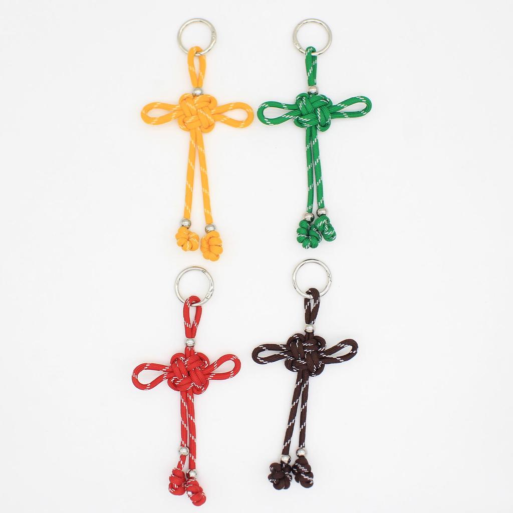 Miu Style Colorful Handmade Chinese Knot Beaded Pendant Keychain & Bag Lanyard