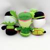 28Cm Block Tales Griefer Plush Doll From Rpg Game Stuffed Animal Toy With Red Eyes Green Jacket And Pants