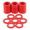 Silicone Hose Gaskets Red Washer Set Faucet Repair Parts O-Rings for 3/4 Inch Garden Hose And Outdoor Water Faucet Easy Leak Repair