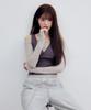 ROLAROLA Nubasic Layered Sleeveless Set Gy+Ch