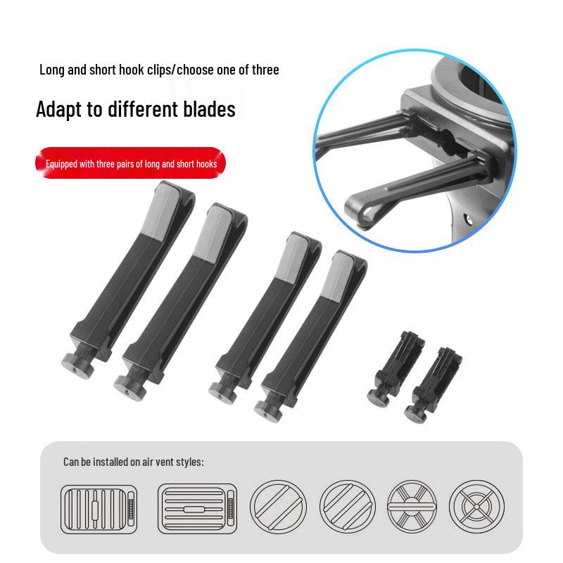 Multi-Functional Car Air Vent Cup & Ashtray Holder - Portable, Non-slip, Anti-shake Design