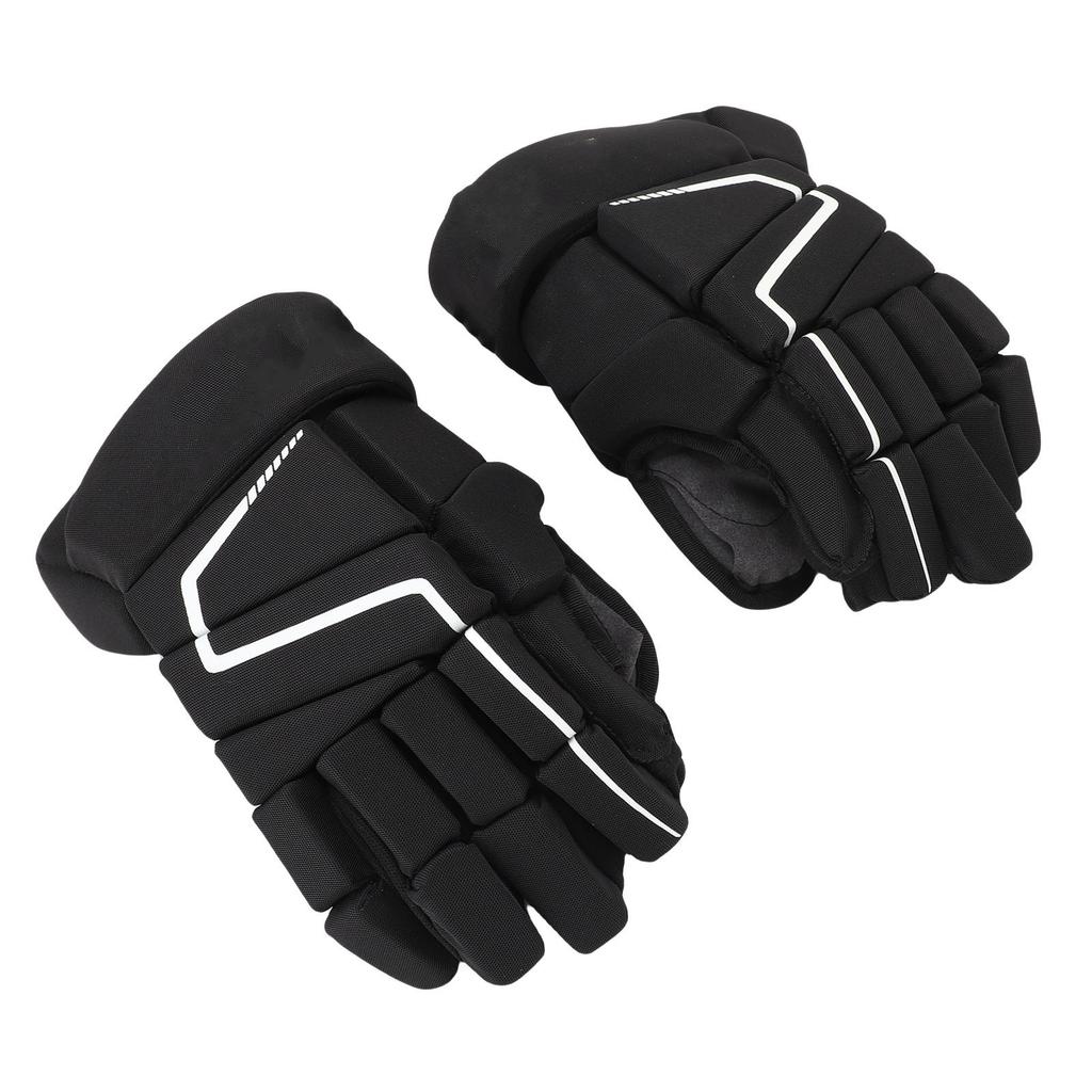 Ice Hockey Gloves Nylon EVA Foam Protective Breathable Outdoor Roller Street Hockey Gloves for Hockey Players
