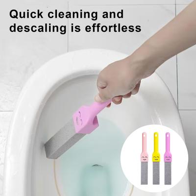 Toilet Cleaning Brush with Ergonomic Handle Hanging Hole Design Scratch-free Multifunctional Stain Remover Toilet Bowl Cleaner