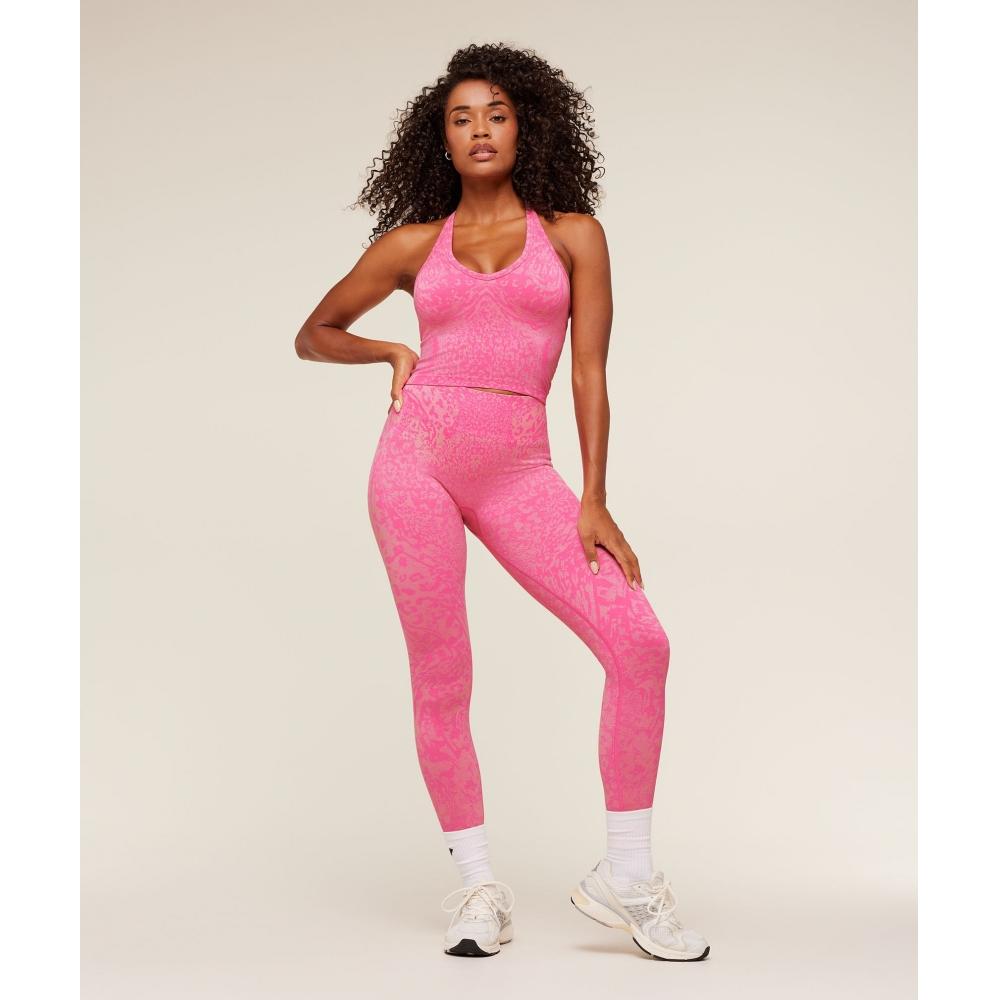 Gymshark Adapt Animal X Whitney Leggings Electric Pink    Sorbet Yellow B6b2k Kdgt