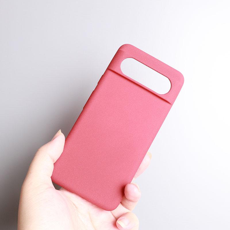 

Ультратонкий песчаный силиконовый чехол для Google Pixel 9 Pro XL 9 8 7 6 Pro 8a 7a 6a 5a 4a мягкий матовый защитный чехол для кожи For Pixel 2 вино красного