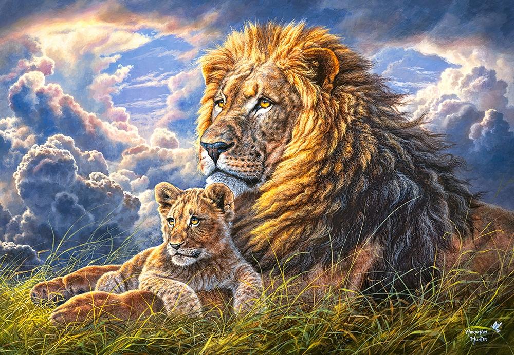 Puzzle 1000 pieces C-104277-2 Like Father Like Son