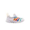 Nike Dynamo Free Cushioning Support Low Top Kids Lifestyle Shoes White Spotlight Royal Cactus Gray Sneakers 343738-106