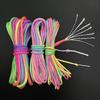 Durable Parachute Cord Multi-Strand Bracelet Cord New Rainbow Paracord Rope  Survival Gear